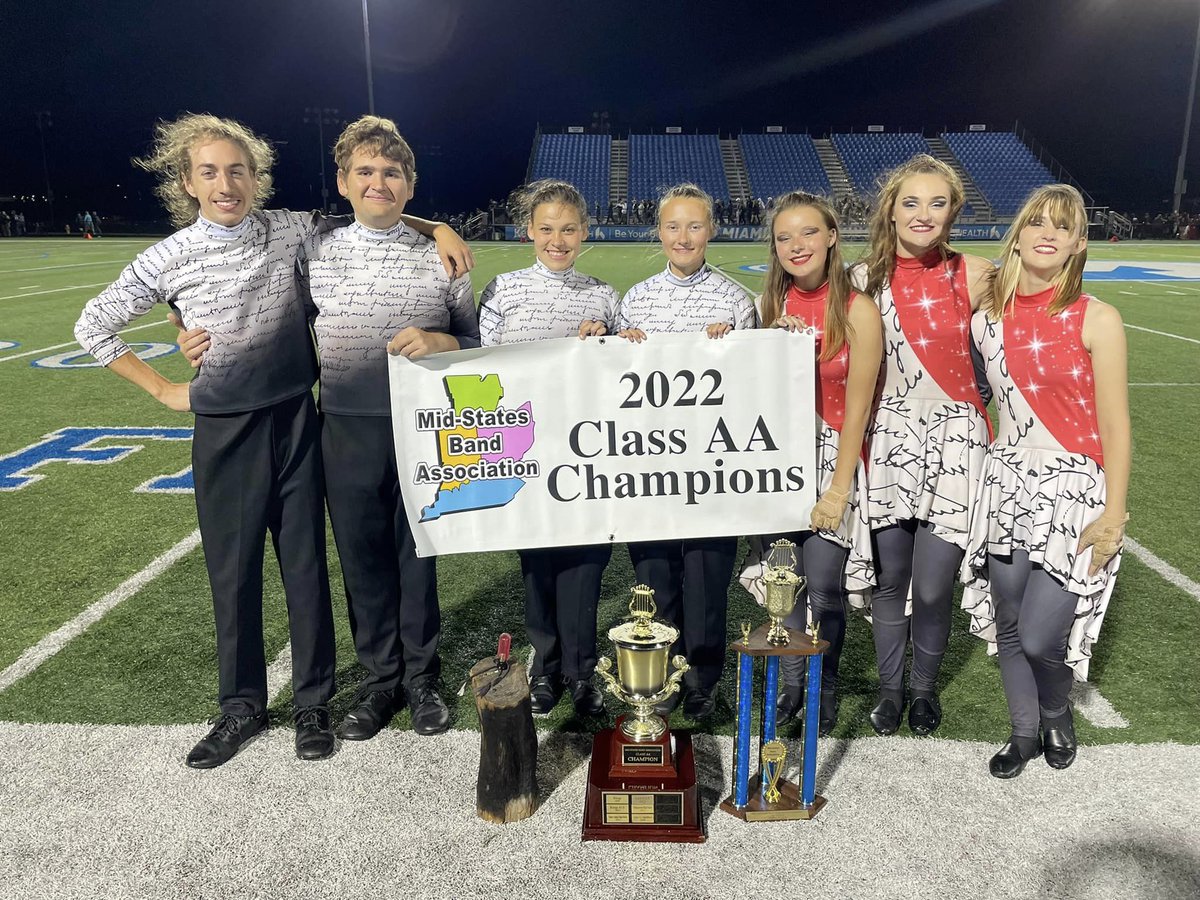 TC_Schools_KY's tweet photo. Taylor County Marching Band is the 2022 Class AA MSBA Champions!

This marks the band’s 8th championship in a row!

2014
2015
2016
2017
2018
2019
2020- cancelled
2021
2022

Expect greatness from Taylor Co Band! 

#tcpride #gocards #tcperformance #tcband #expectgreatness https://t.co/hxt5gbPzNy