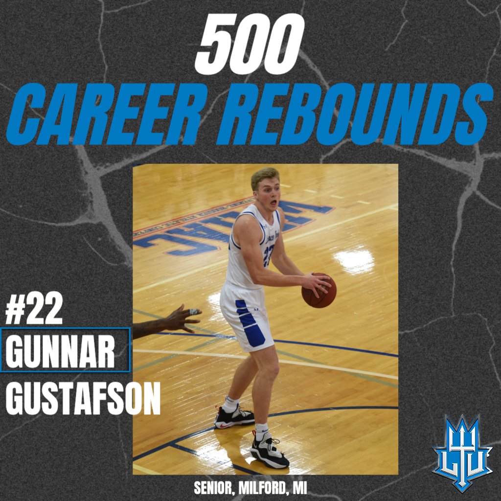 LTUAthletics's tweet photo. Congrats to the Milford native Gunnar Gustafson on surpassing 500 career rebounds over the weekend 🏀#WeAreLTU https://t.co/u6s54f1aey
