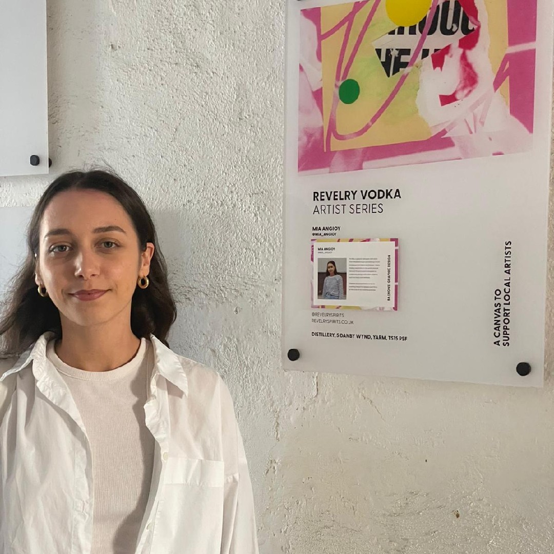 Annie and Mia popped by the distillery to see their designs!

You can find the whole limited edition collection in our urban distillery in Yarm and via our website, so if you're a lover of vodka and amazing bottle designs, come and see us 💛