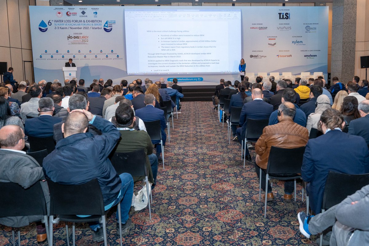 akated_tsitt's tweet image. @ACWUAORG Secretary General Eng. @Khashman_KH made an opening speech at 6th Water Loss Forum and Exhibition held in Istanbul in conjunction with No-Dig Turkey 2022 Conference and Exhibition. #water #waterlosscontrol #nonrevenuewater #watermanagement #water4all #istanbul #event