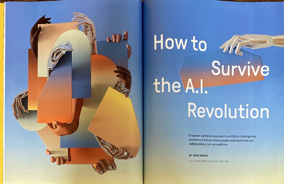 Hope Reese (@hope_reese) on Twitter photo āA lot of technologists, managers, and entrepreneurs are putting too much emphasis on automation" over augmentation, says <a href="/erikbryn/">Erik Brynjolfsson</a>.
Here's why we should design #AI that plays on human strengths: gsb.stanford.edu/insights/how-s⦠<a href="/StanfordGSB/">Stanford Graduate School of Business</a> <a href="/Susan_Athey/">Susan Athey</a> <a href="/aaker/">Jennifer Aaker</a> <a href="/drfeifei/">Fei-Fei Li</a> <a href="/StanfordHAI/">Stanford HAI</a> āA lot of technologists, managers, and entrepreneurs are putting too much emphasis on automation" over augmentation, says <a href="/erikbryn/">Erik Brynjolfsson</a>.
Here's why we should design #AI that plays on human strengths: gsb.stanford.edu/insights/how-s⦠<a href="/StanfordGSB/">Stanford Graduate School of Business</a> <a href="/Susan_Athey/">Susan Athey</a> <a href="/aaker/">Jennifer Aaker</a> <a href="/drfeifei/">Fei-Fei Li</a> <a href="/StanfordHAI/">Stanford HAI</a>