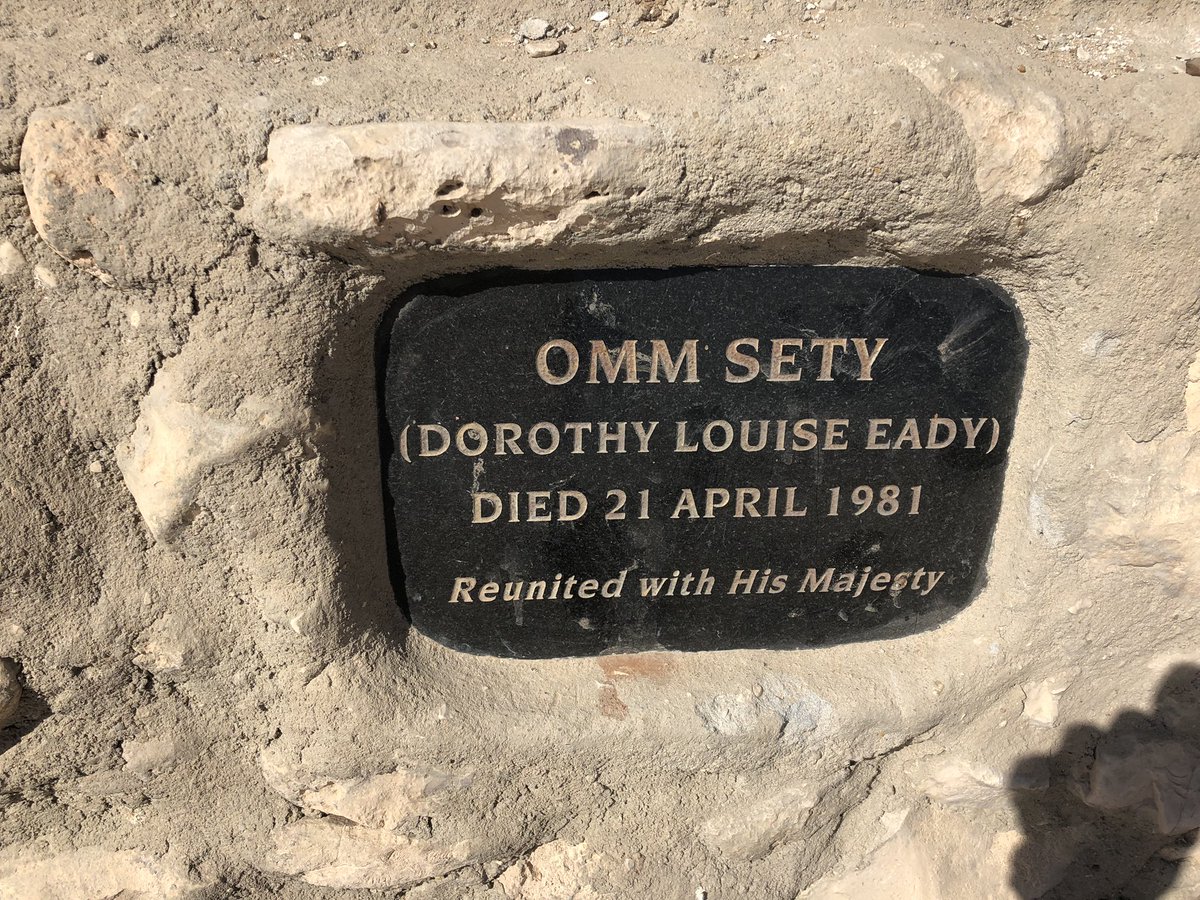 landoflove20's tweet photo. Rest in eternal peace #OmSety #Seti1 #Abydos https://t.co/xKe74OI9mG