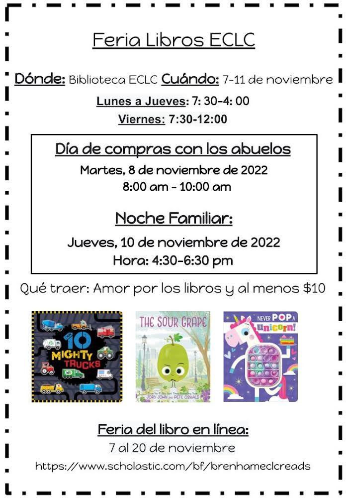 The <a href="/EclcIsd/">Brenham ISD ECLC</a> is having their <a href="/Scholastic/">Scholastic</a> book fair this week! Come find a book for your favorite little person! <a href="/BrenhamISD/">Brenham ISD</a>