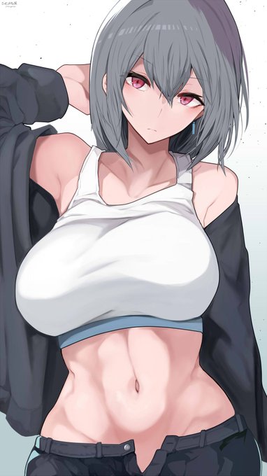 「いいお腹の日」らしいのでお姉さんの腹筋! 