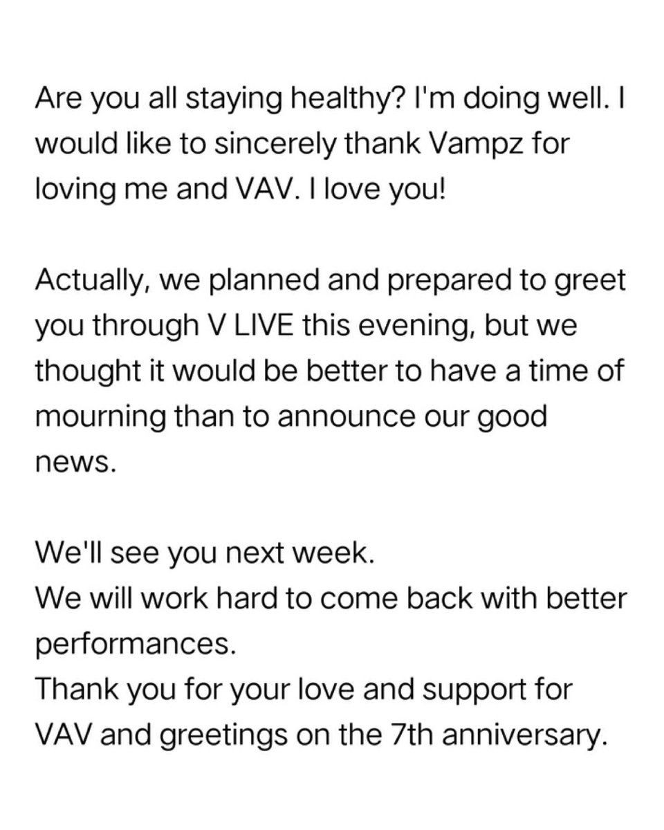VAMPZ_PH's tweet photo. 20221031 BARON FANCAFE UPDATE
#vampz #VAV #브이에이브이 #vavbaron #baron @VAV_official @twt_VAV @VavCash
~👑
Translation may not be 100% accurate
© @VAVNews2015 https://t.co/isOfN59O4E