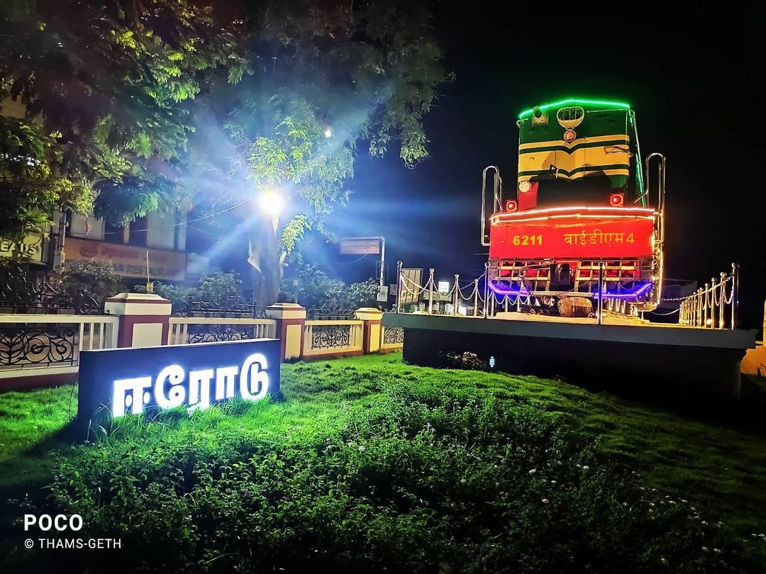erodesmartcity's tweet photo. ஈரோடு ரயில் நிலையம் 😎😍📸
#Erode #ErodeJunction https://t.co/NmTpjMCRDQ