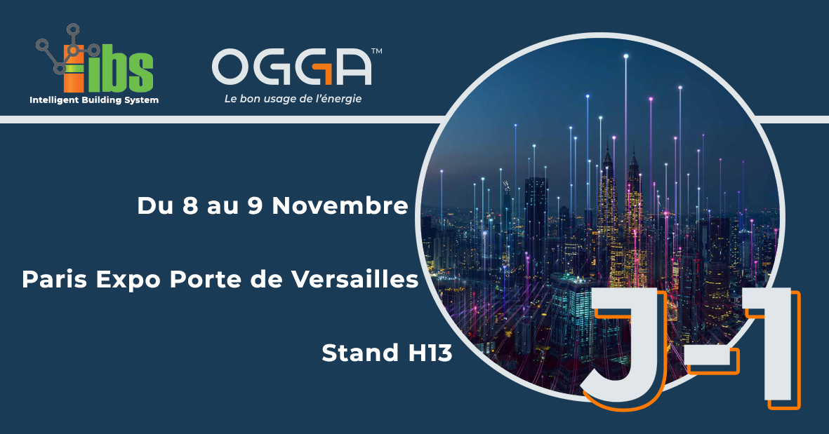 📣𝗝-𝟭 𝗮𝘃𝗮𝗻𝘁 𝗹𝗮 𝟭𝟮𝗲̀𝗺𝗲 𝗲́𝗱𝗶𝘁𝗶𝗼𝗻 𝗱𝘂 𝗦𝗮𝗹𝗼𝗻 <a href="/IBSevent/">IBSevent</a>. 
Nous vous accueillons stand H13 au cœur du pavillon <a href="/EnOceanAlliance/">EnOcean Alliance</a> pour parler efficience énergétique des bâtiments.
#Bâtiments #BatimentIntelligent #SmartBuilding #Objetconnectes #IoT #IBSevent