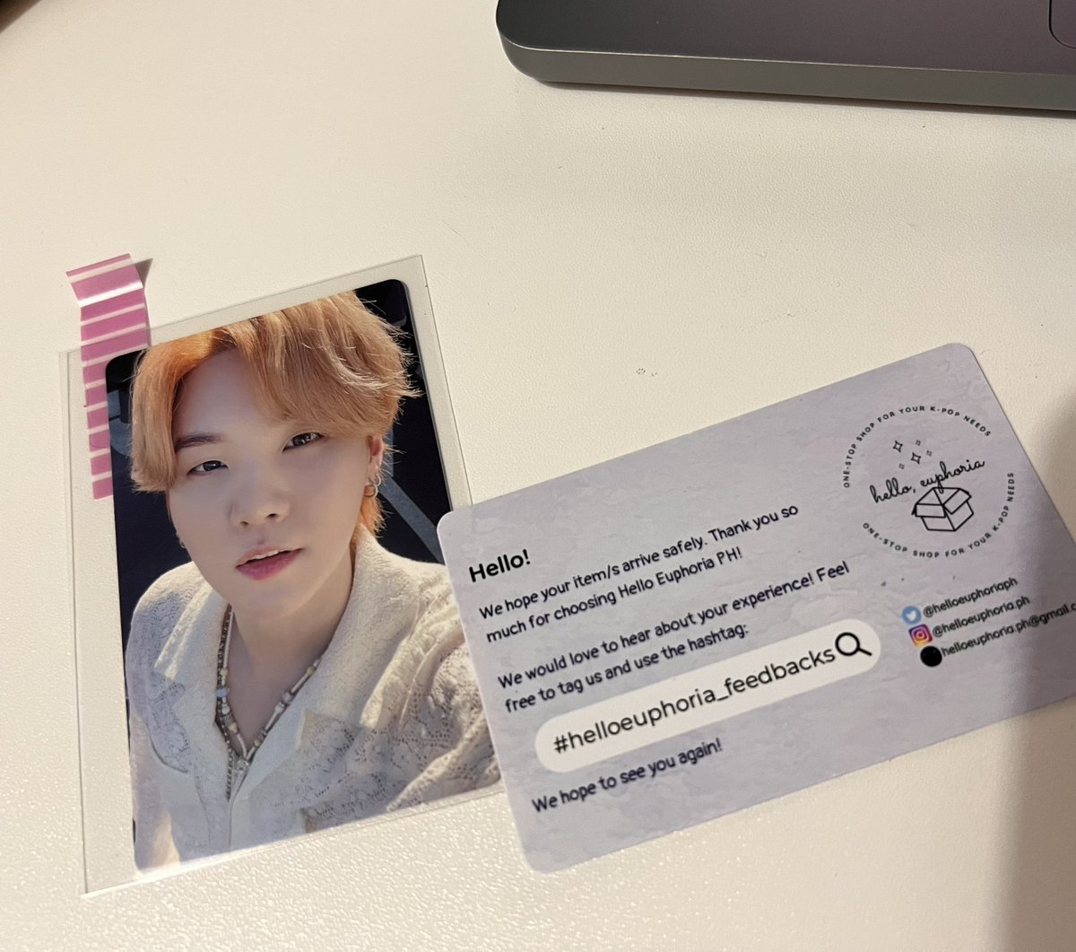 yooongiri's tweet photo. #helloeuphoria_feedbacks 

@helloeuphoriaph thank you very much for my ginger Yoongi! Thank you din for being flexi with the payment and for packing Yoongi safely! 💜💜💜 https://t.co/awwloXkv67