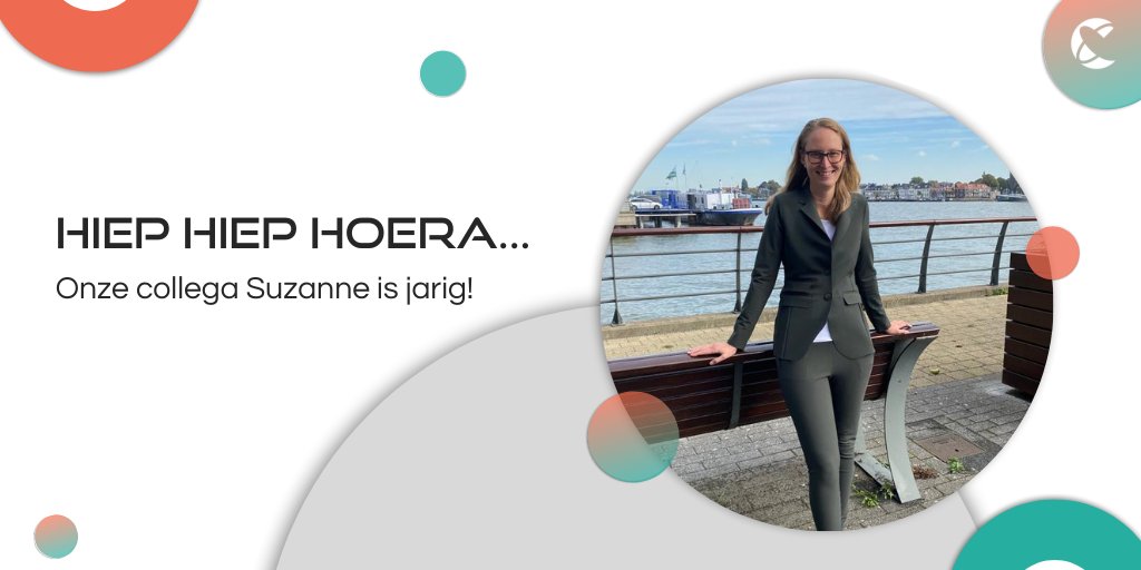 I4YOUtweets's tweet photo. Hieperdepiep hoera 🥳 🎂

Onze collega Suzanne was afgelopen weekend jarig 🎁 Nog van harte gefeliciteerd namens je collega's! https://t.co/w5gFRzusUU