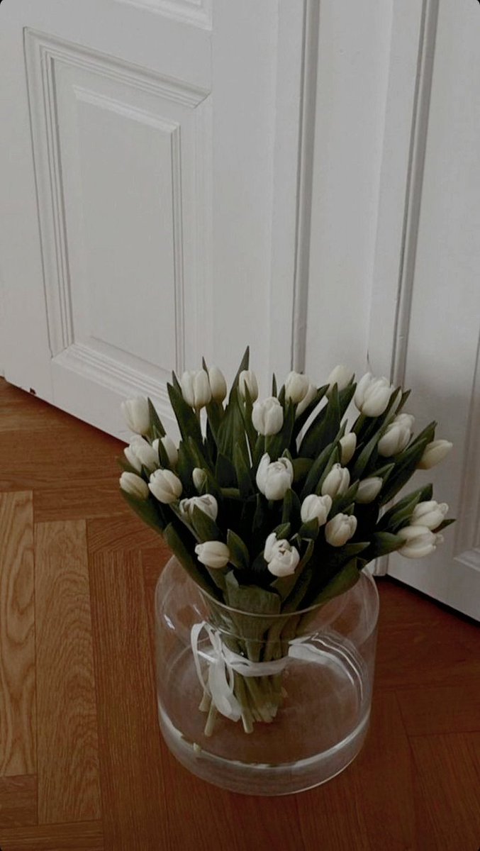 white tulips
