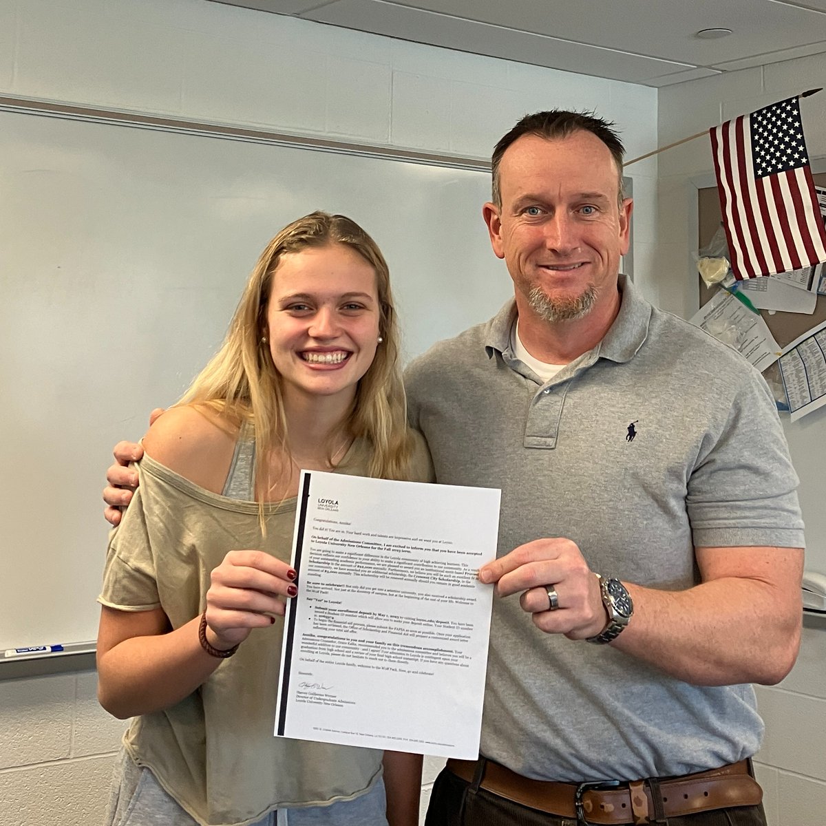 StarkVilleLearn's tweet image. The Big Easy just locked in a great student and person! Congrats to Annika Tuerff on her acceptance and scholarship to Loyola University of New Orleans @Loyola_NOLA! Great work! #APCompSci #trU2U