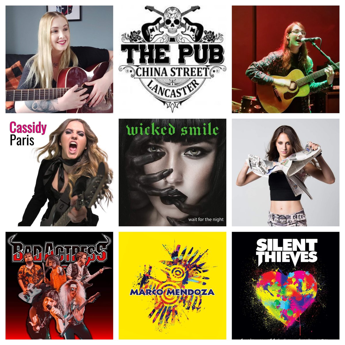 What a musical feast we have in store at @ThePub_Lancs this week! #AmyRae is joined by #SamCopner for 2 hours of acoustic tunes on Tuesday AND we host our 1st FREE 'Rock The Pub Weekender' with headliner performances from @WickedSmile6 & @CasaMendoza2012! 🤘😉👍 #ThePub