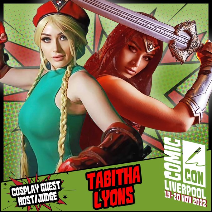 I&rsquo;m excited to announce I&rsquo;ll be guesting all weekend @comconliverpool !  Be sure to come to my table