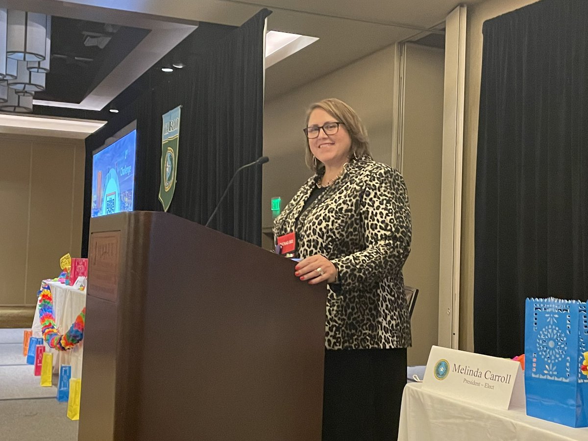 #TACRAO22 newcomers breakfast and session. Record number of first-time attendees!