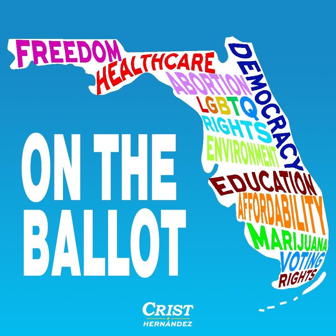 Tomorrow, we have the opportunity to protect choice, lower costs, and guarantee freedoms in Florida — so vote.