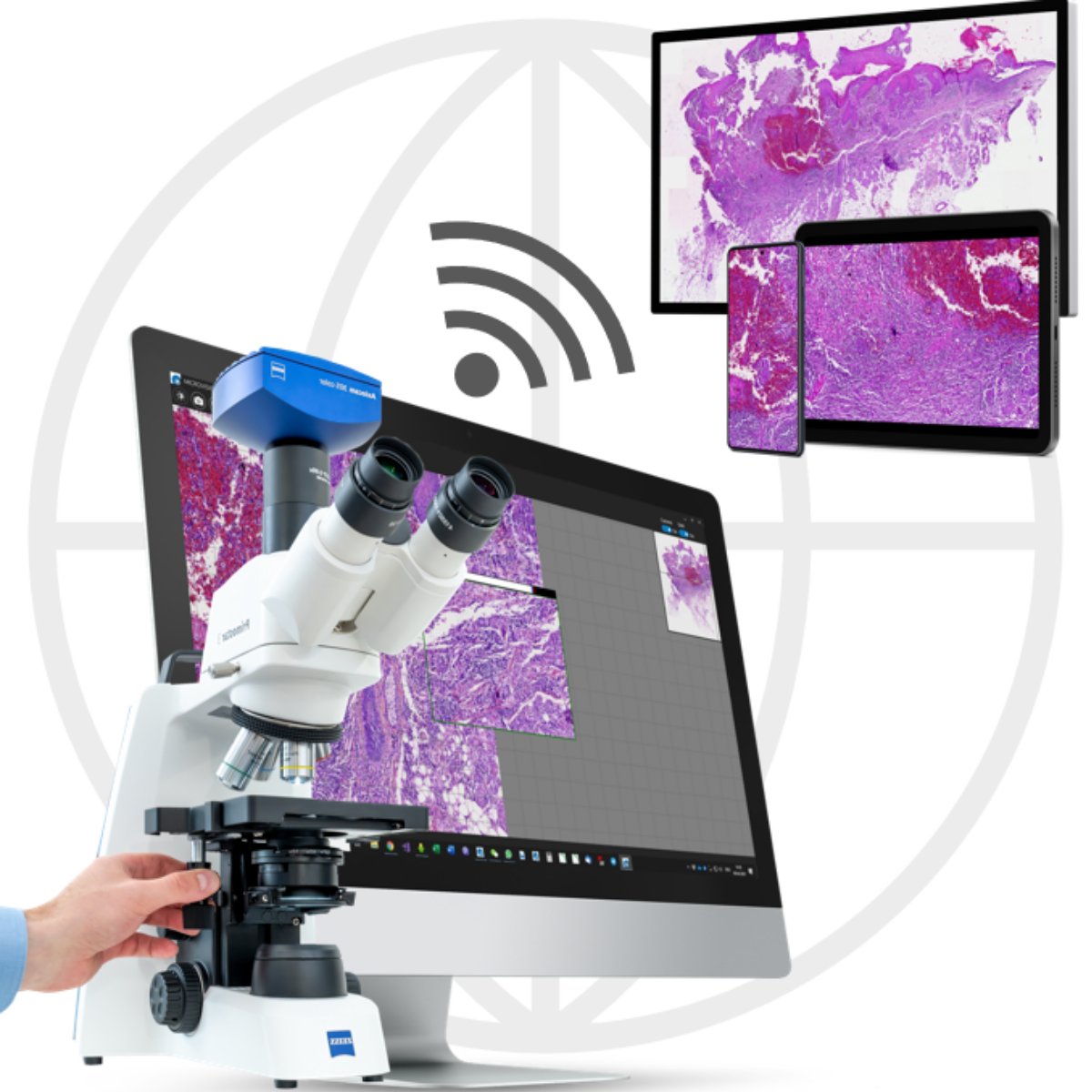 Microvisioneer's manual slide scanning solution opens up all the possibilities of #digitalpathology , simply by upgrading existing microscopes to manual slide scanners. 
Why wait any longer? Contact us today and go digital tomorrow!
microvisioneer.com