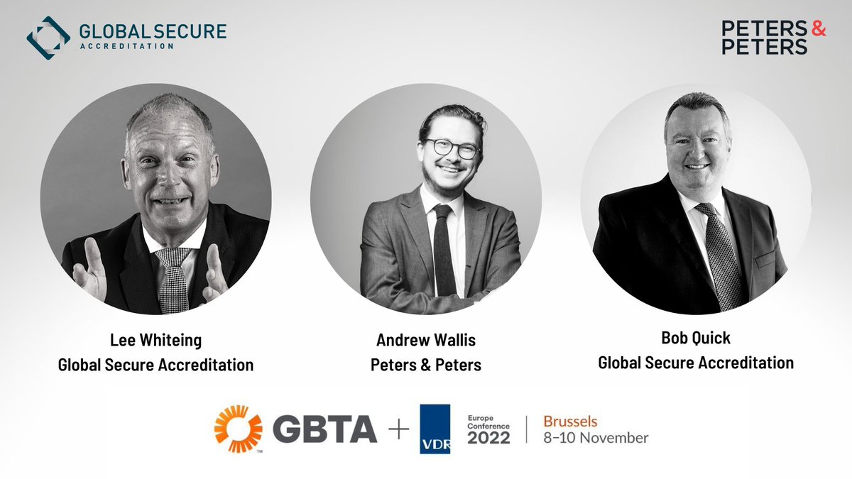 Tomorrow we are heading to the @GlobalBTA Brussels conference!

Don’t forget that Bob Quick, Lee Whiteing and Andrew Wallis will be delivering their education session on #ISO31030.

📅 Wednesday 9th November 2022
🕚 11:30 CET
📍 Breakout Room 3

#TravelRiskManagement
