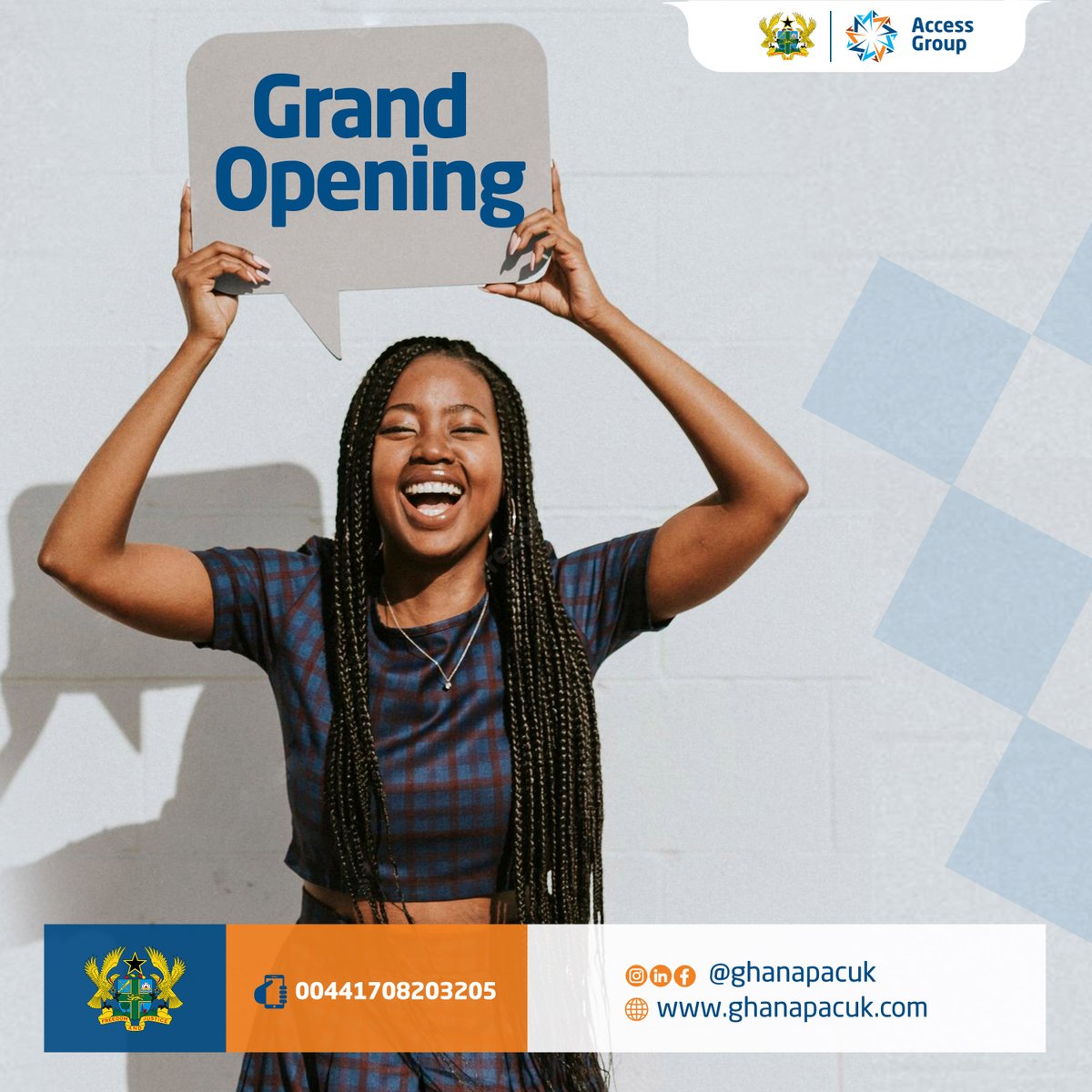 Ghanapacuk's tweet photo. We look forward to seeing you on November 8th at our Aldgate London office for our long-awaited Grand Opening.🎉

We bring to you this optional Ghana Passport and Visa service with fast track and 72-hour processing, getting you ready for the motherland!!
We can’t wait to see you. https://t.co/NhEg1JXgLX