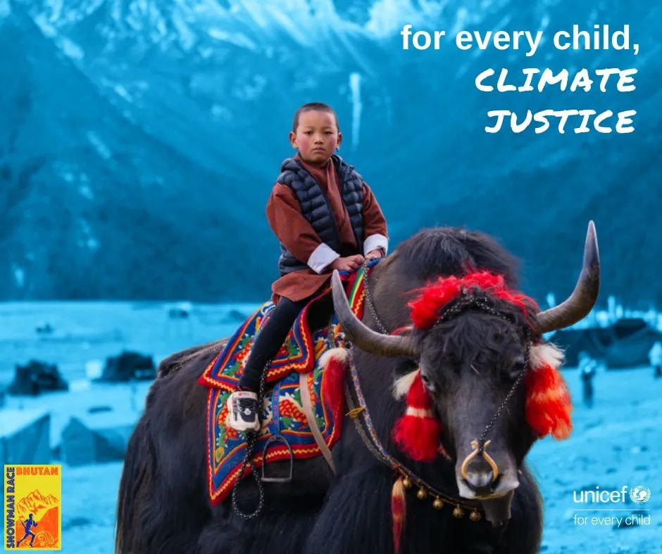 snowmanrace's tweet photo. @snowmanrace A kind reminder for world leaders at #COP27   :

This cannot be a conference of promises.
This must be a conference of commitments.

Our children need climate justice, now.

 #ClimateAction  #worldforlife

📷Department of Tourism
@tourismbhutan  @UNICEFBhutan https://t.co/Q2D0GwTijg