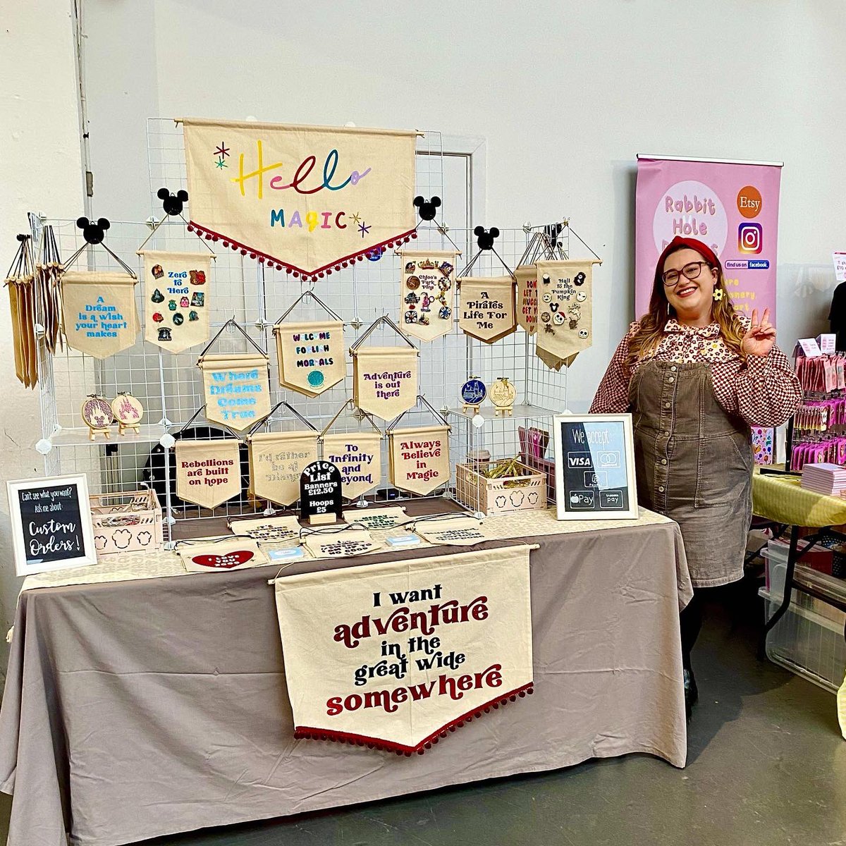 I did my first market on Saturday and it was honestly the best experience 💖 so much fun and I was overwhelmed by the support and lovely words from so many people✨ #themagicalmarket