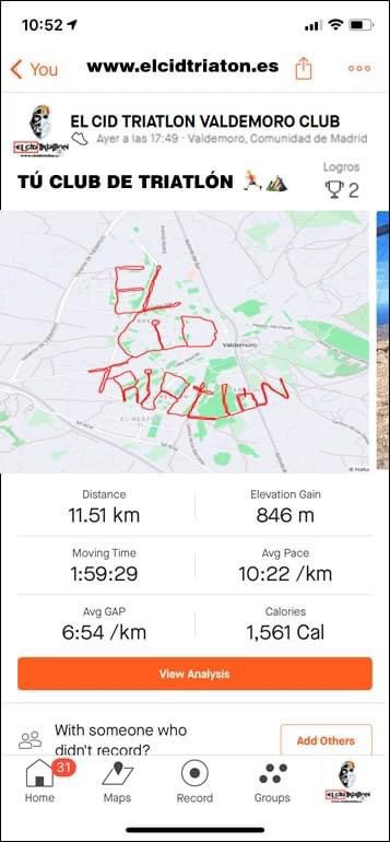 La ruta perfecta 
💙❤️💛🧡
elcidtriatlon.es

#elcidtriatlon #cx #triathlon #valdemoro