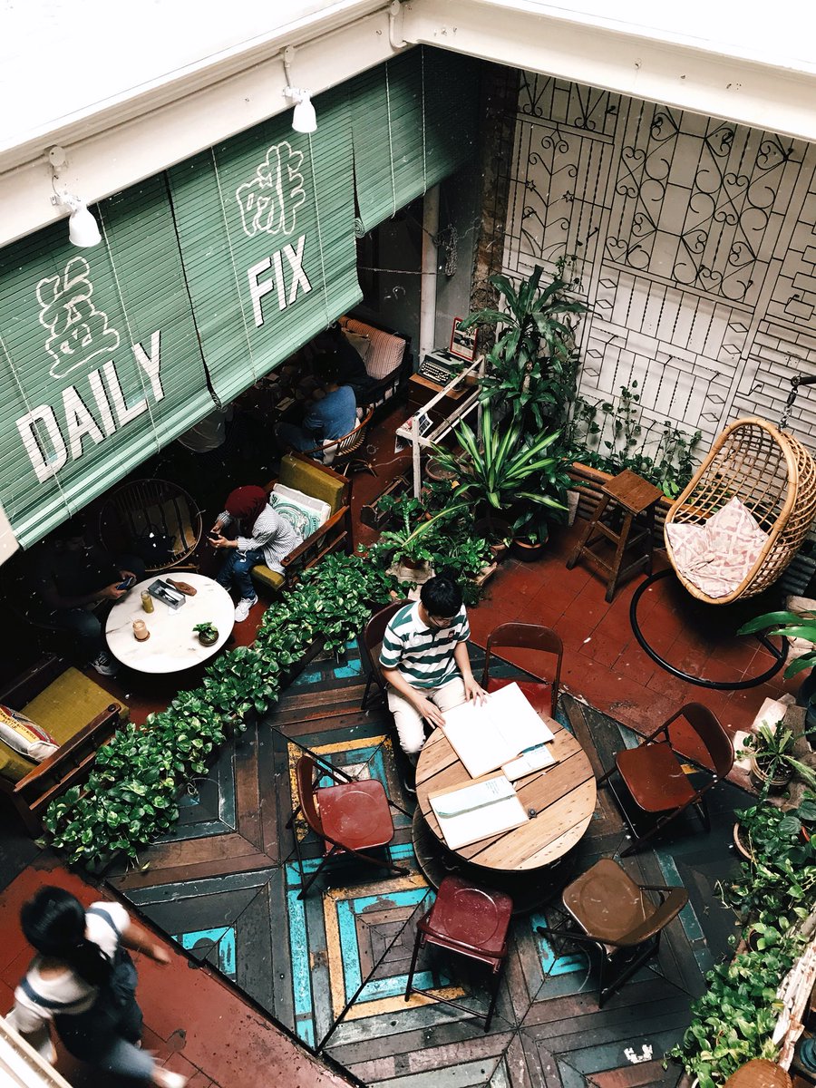 Jomkitamy's tweet photo. Cafe hipster dekat Melaka yang korang patut pergi ! #Jomkita 

1. The Daily Fix Cafe
  
Sumber: jmin_wee https://t.co/kSCCqzeuET