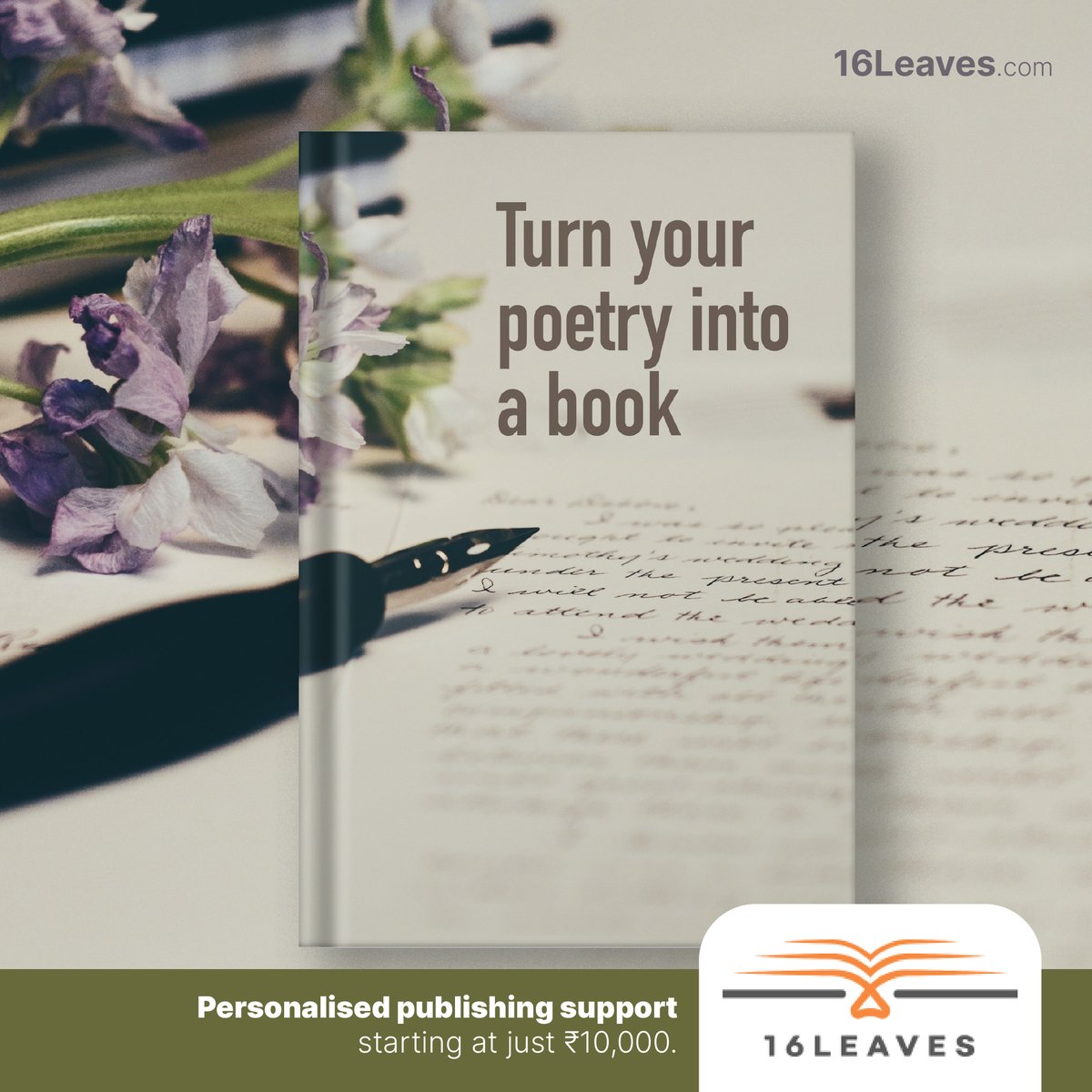16_leaves's tweet photo. Should words brimming with beauty, poignance and rapture be shared for the world to delight in?
If the answer is yes, the solution is to publish a book. 
Let’s get started: https://t.co/UY6swbomgS
#poetry #books #bookpublishing #selfpublishing #publishyourbook #writersoftwitter https://t.co/94tkTjawNn