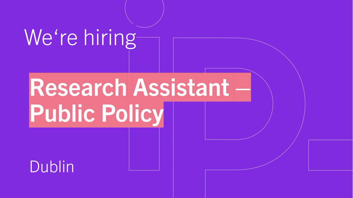 #JobFairy 📢

We’re looking for an ambitious Research Assistant to support our growing team. 

If you are interested in kick starting a career in #PublicRelations and #PublicAffairs then check out more about this exciting opportunity here ⤵️
instinctif.com/vacancies/rese…