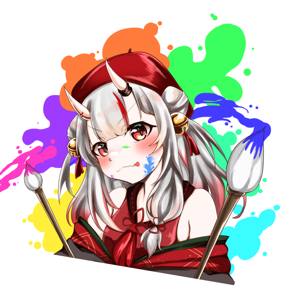お絵かきお嬢!#百鬼あやめ #百鬼絵巻 