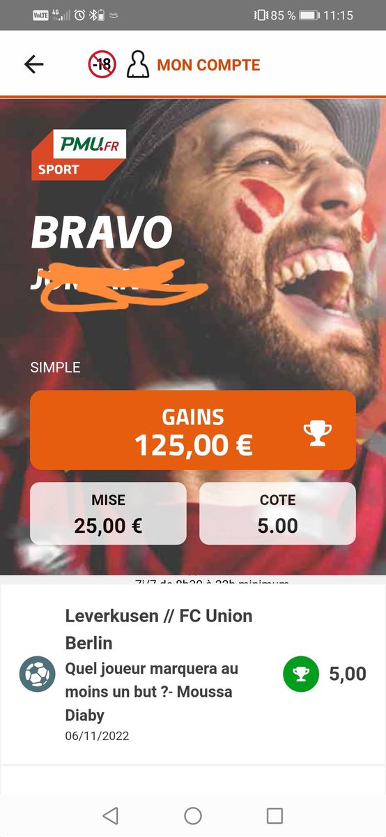JojoInvaders's tweet photo. Merci @PMU_Sport #TeamParieur https://t.co/DG8mHEjMBg