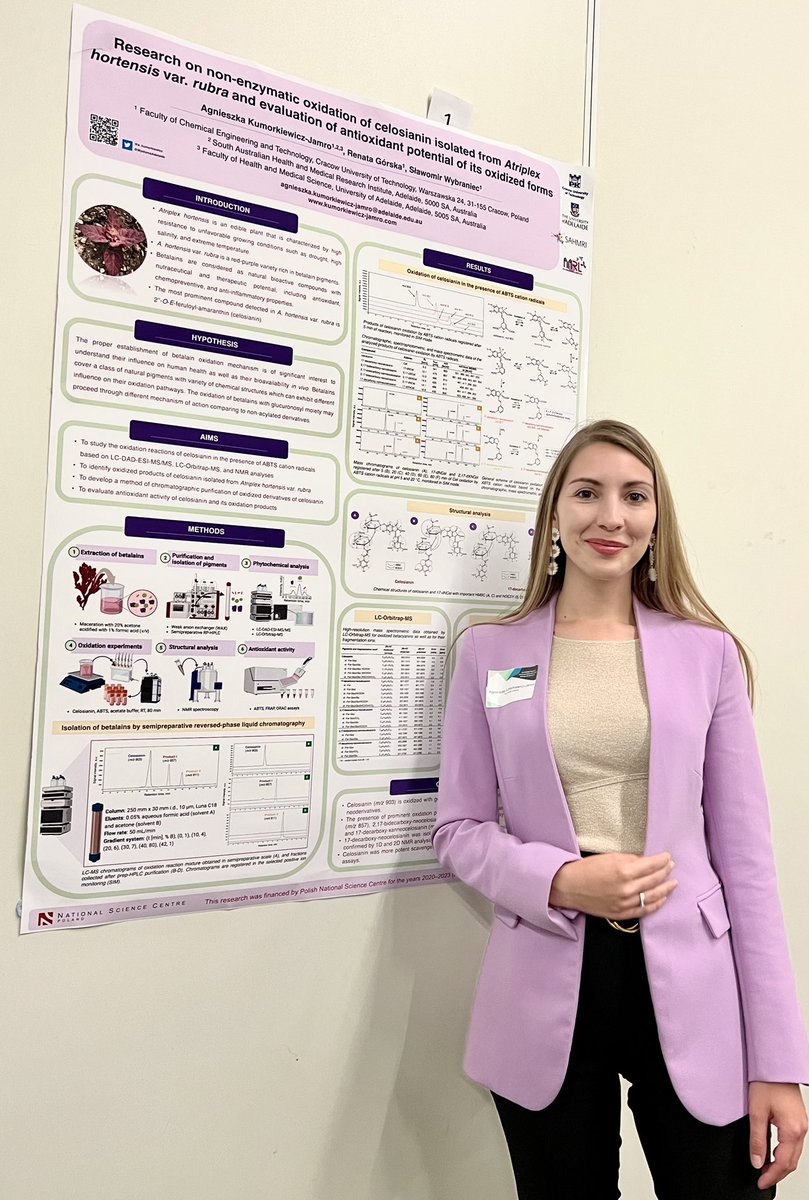 a_kumorkiewicz's tweet photo. Fantastic first day of @ANZNPChemBio symposium ended with an amazing poster session! Great conversations about #naturalproducts #chemistry #biology @NCN_PL 👩‍🔬 https://t.co/7BRqp9ut2x