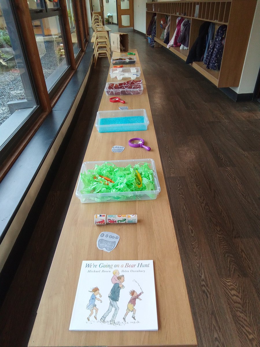 AshbridgeMaxy's tweet photo. We're going on a bear hunt in Wrens this morning #Storytime #Sensorytrays #Retellingstories #Bearhunt https://t.co/ilmNTJaYnY