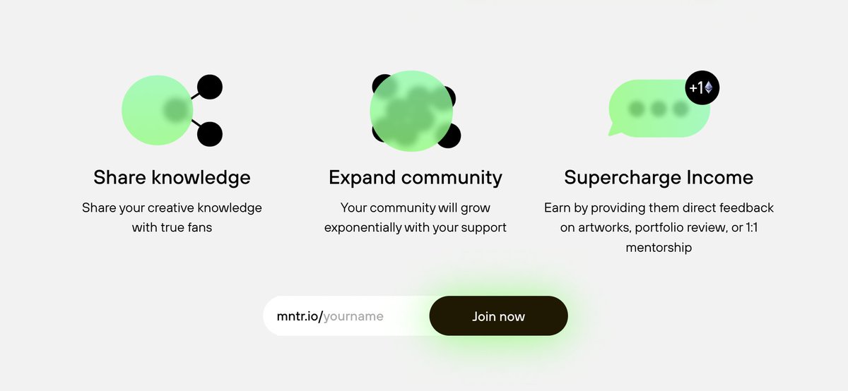 0xMNTR's tweet photo. After talking to #creators from different verticals we noticed three main targets that most of us aim for – share knowledge, Expand #Community, and supercharge income. What would you add?
#mntr https://t.co/1NNMYWlNqs