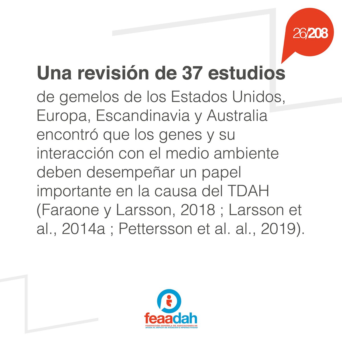 feaadah's tweet photo. 🗣️ Declaración de consenso internacional de la Federación Mundial de TDAH: 208 conclusiones basadas en la evidencia sobre el trastorno. 🧡

26/208 conclusiones 📝👇

#tdah #deficitatencion #hiperactividad #declaracionconsensointernacional #federacionmundialtdah #conclusiones https://t.co/42aMAznCqb