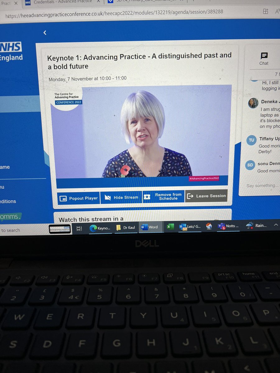 graceHatton6's tweet image. What a keynote opening from @BeverleyHarden . Joined the @NHS_HealthEdEng conference for #AdvancingPractice2022 - great programme and inspiring start. @ACPsNottsHC great to see so many have managed to join this year!