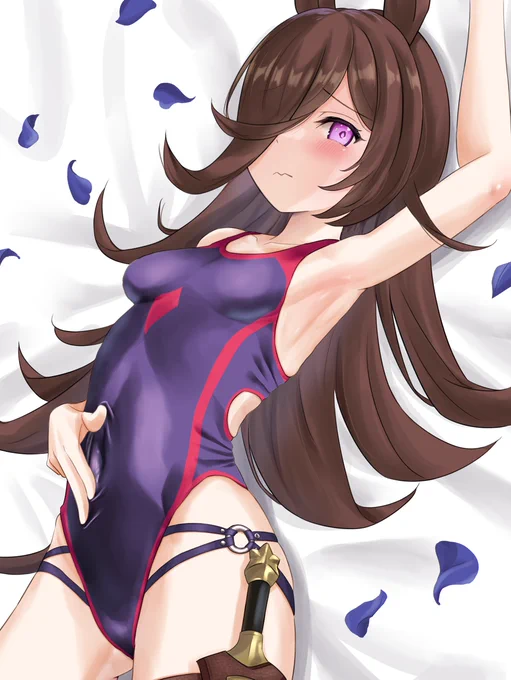お腹おへそは描いてて楽しい部位～#いいおなかの日#ウマ娘 