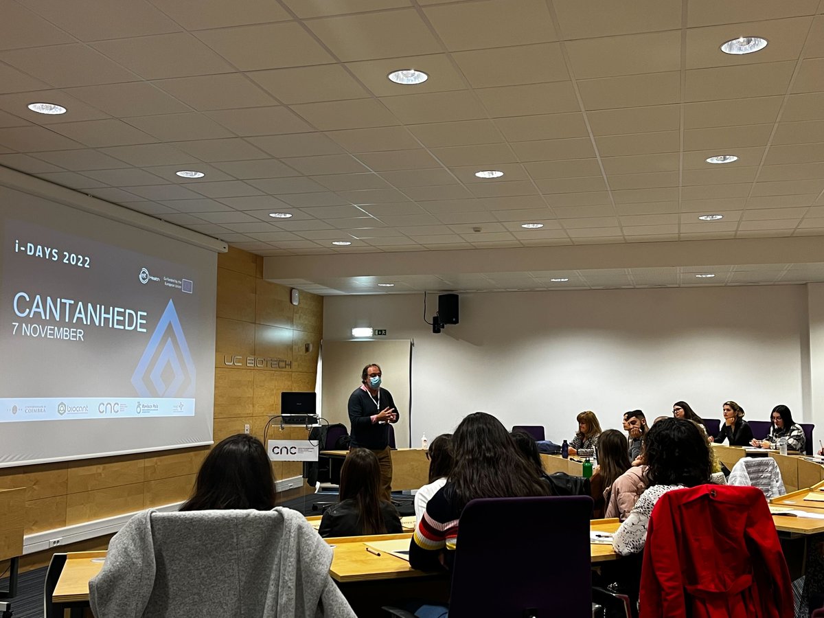 💡 Já começou a 1ª Edição Cantanhede Innovation Days!
🕰  Nos dias 7 e 9 de novembro, investigadores e estudantes vão tentar resolver, em trabalho de equipa, desafios reais propostos por entidades do sector da saúde.
Leia mais em: biocant.pt/pt/news/uc-pre…