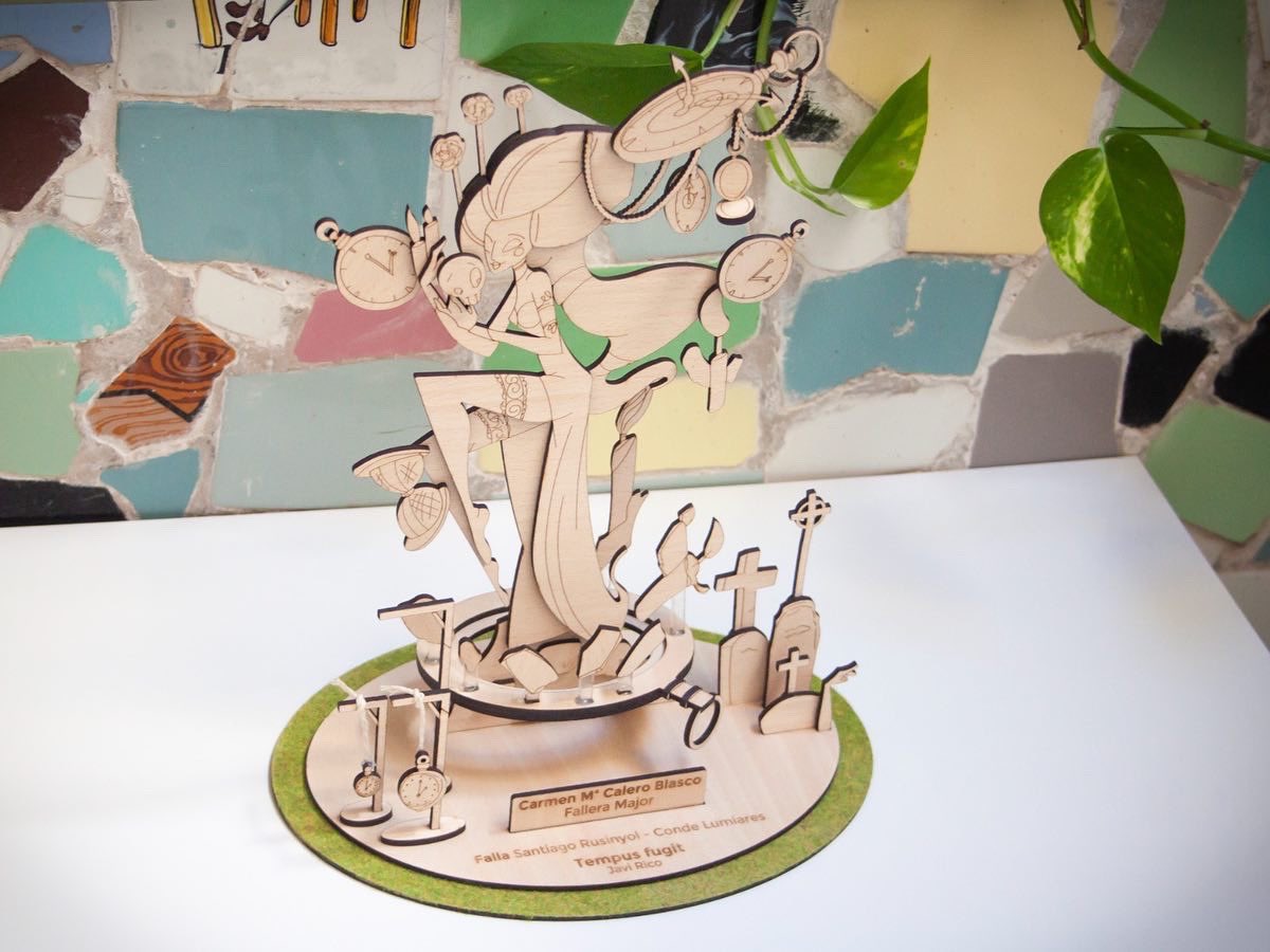 Os presentamos nuestro proyecto mayor para las fallas 2023
Falla grande:
Lema: Tempos Fugits
Artista Javi Rico.