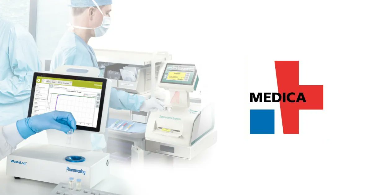 Pharmacolog_com's tweet photo. Visit our partner #CODONICS in Hall 9/A48 at #Medica in Düsseldorf, Germany, November 14-17. #WasteLog™ by #Pharmacolog will be demonstrated together with Codonics #SafeLabelSystem®.
#drugdiversion #hospitalpharmacy #opioidcrisis #opioids #medicationsafety #patientsafety https://t.co/tALllA8K1Z