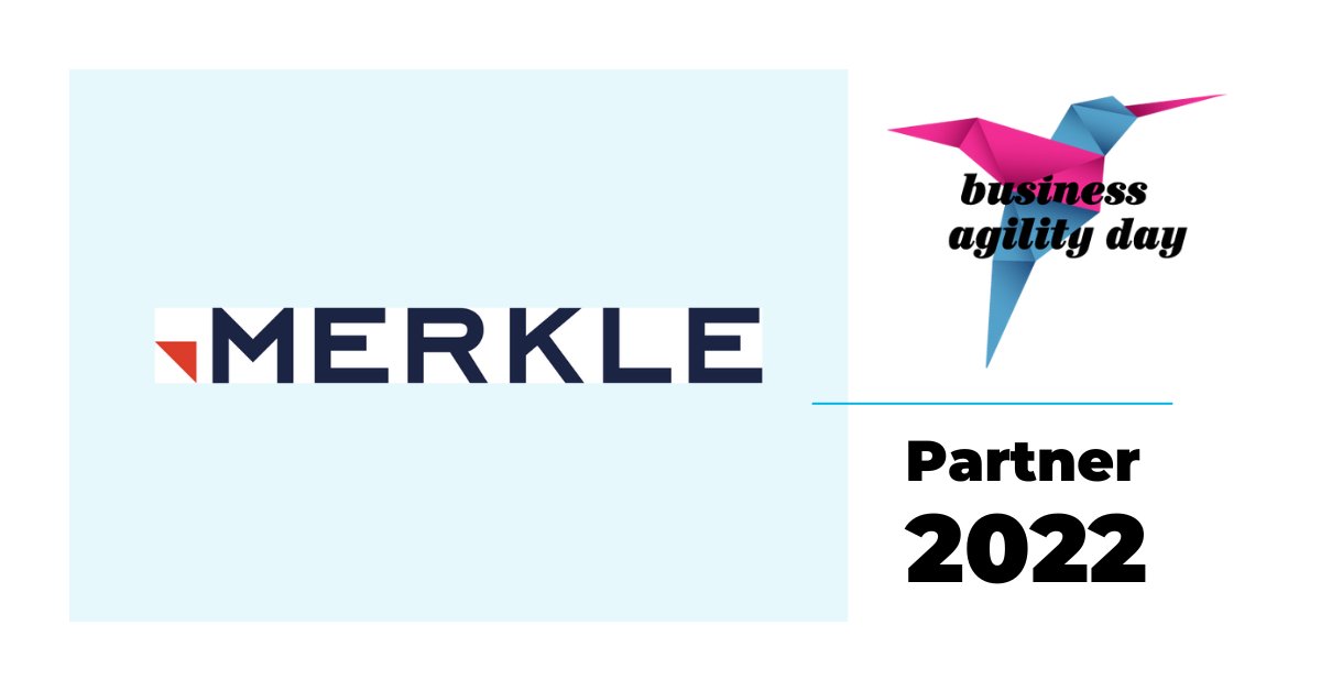 We are excited to have Merkle as a Gold Partner for this year's Business Agility Day.
Meet them and their agility experts on November 24 at Kongresshaus in Zurich. 
Find out more about the programme: bit.ly/3NEcJpD