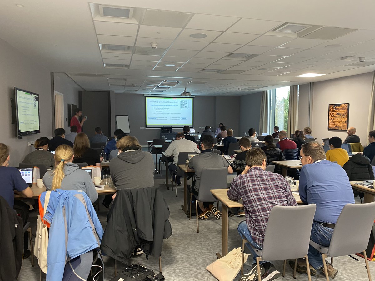 CardisConf's tweet photo. Full house for the fall school on CHERI-RISCV which promises to be super interactive. https://t.co/i4X1fiIojZ