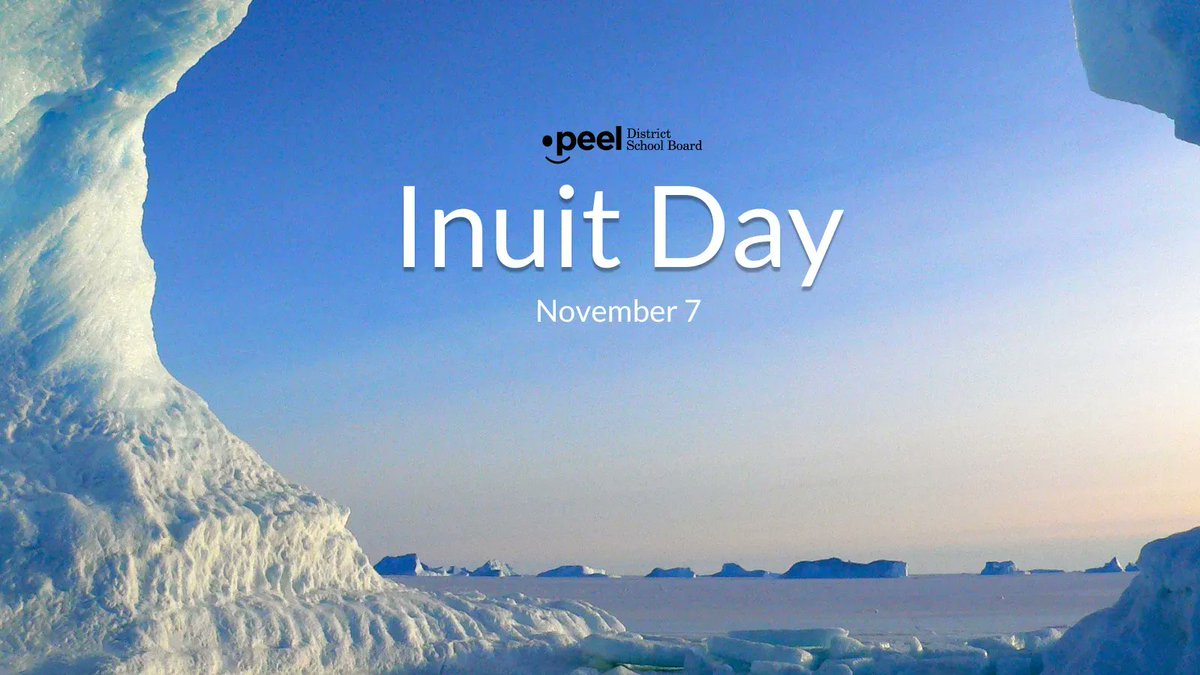 Today we recognize National Inuit Day. On this day and beyond, we honour their history, ways of knowing, and culture by amplifying Inuit voices and celebrating their many contributions.