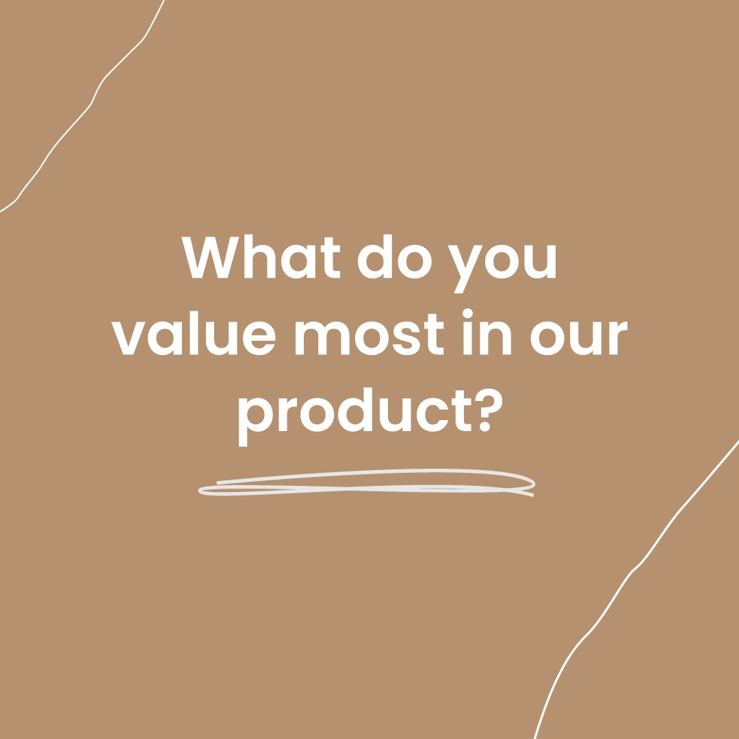 explainer_cue's tweet photo. What do you value most in our product? https://t.co/AndiPpIN7w