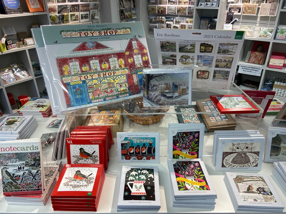 Our shop is the perfect destination for a spot of Christmas shopping! Choose from beautiful advent calendars, a range of Christmas and seasonal cards and special Bedford-themed gifts. Pop in today to see our full selection! 🎅