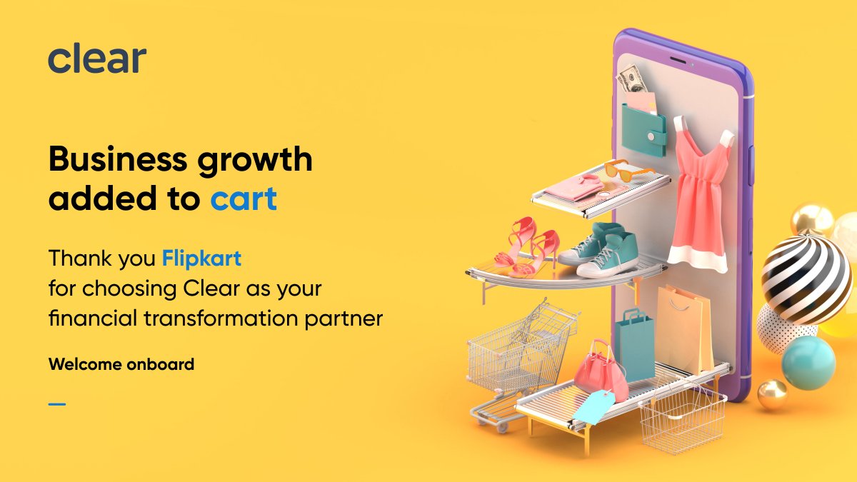 _cleartax's tweet image. Thank you, @Flipkart, for trusting Clear TDS.
4000+ businesses across the country trust Clear to build an agile and compliant finance ecosystem. 
You can start on Clear TDS to witness the easiest way to prepare TDS Returns.

#FinanceTransformed #BuildingClear