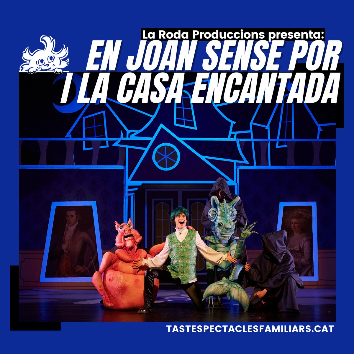 🎤 Escalfeu la veu! 
<a href="/LaRodaProds/">La Roda Produccions</a> entonarà i cantarà ​🎼​​​ ‘En Joan sense por i la casa encantada’ al #Tast2022!

📆 dissabte 1️⃣​9️⃣​ de novembre 2022
🕛 17:15 h
🌍 Centre Parroquial de Sant Feliu de Llobregat

Un espectacle musical i de titelles que enganxa a petits i grans!!🎶