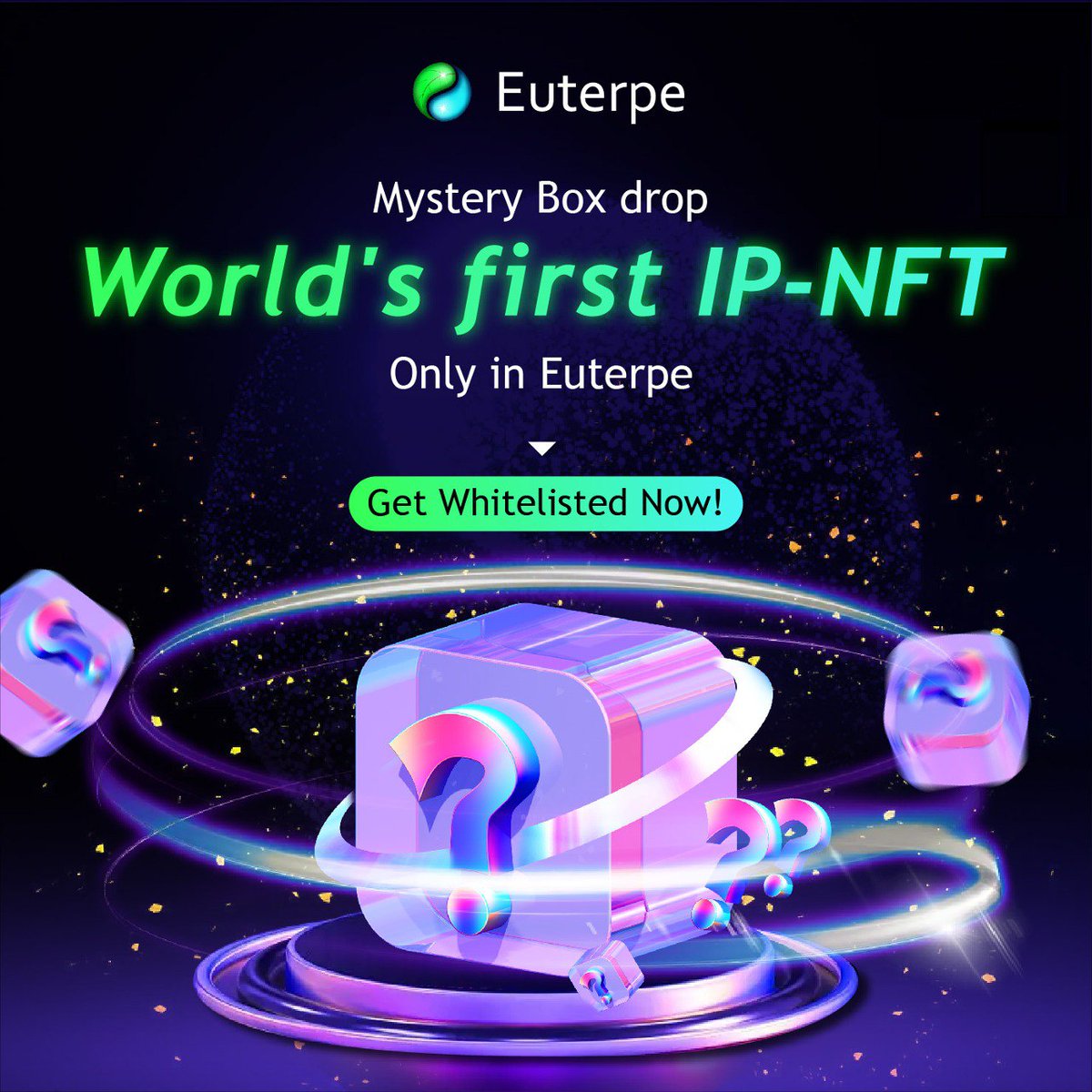 🔥#Euterpe is  About to Drop the World's First IP-NFT !

😍Join Euterpe's Discord and Get Flute-Listed Now !
 
🔗: discord.gg/qyVvkDEWYD 

#whitelistmint #nft #web3 #Etherium