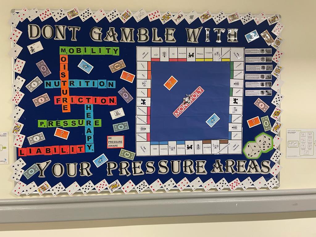 Emma_L_18's tweet photo. Ward 206 Fabulous Tissue Viability Board ⭐️ #tissueviability #dontgamblewithyourpressureareas @cbaddeley82 @LauraFlint13 @VAKendall14 @LynseyHeald @TheBigOP @hope_rochelle @UHDBTrust @lynnema80090070 https://t.co/nlIHVe0Ygc