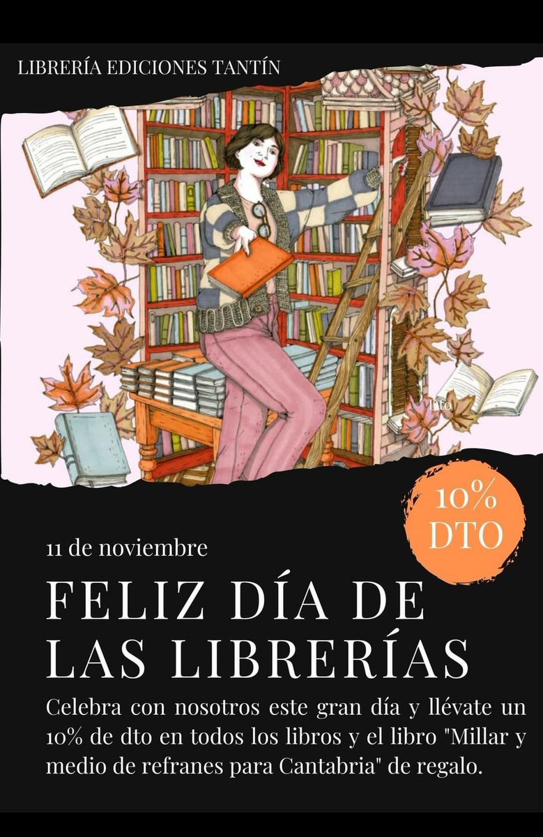 Celebra el Día de las Librerías con nosotros. @libreriatantin