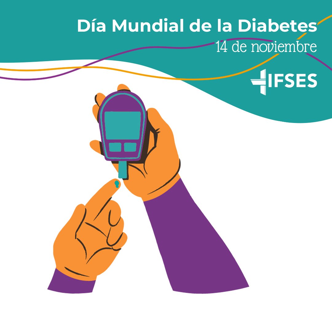 Con motivo del Día Mundial de la #Diabetes, desde IFSEs e <a href="/IfsesTCAE/">Ifses TCAE</a> nos sumamos a <a href="/FEDE_Diabetes/">Federación Española de Diabetes (FEDE)</a> para que la diabetes sea una de las prioridades en la #Sanidad española para este 2022 y próximos años. ✅🙌🏼
